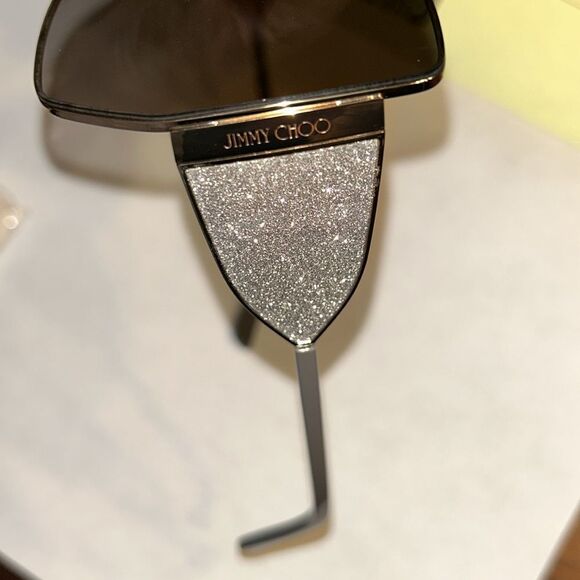 Jimmy Choo Sunglasses Includes Case and Lens Cloth.NWOT - Picture 5 of 12